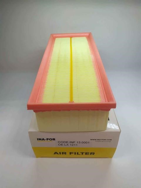 INA-FOR INF 13.0001 Air filter INF130001: Buy near me in Poland at 2407.PL - Good price!