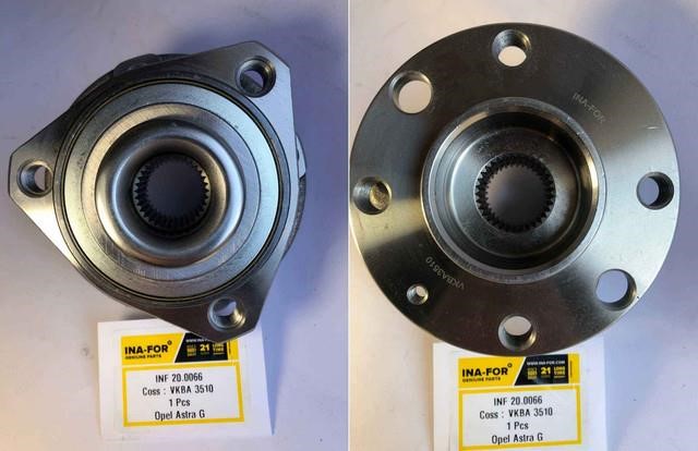 INA-FOR INF 20.0066 Wheel hub front INF200066: Buy near me in Poland at 2407.PL - Good price!