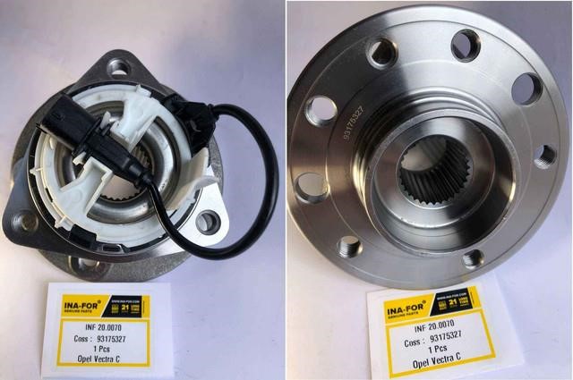 INA-FOR INF 20.0070 Wheel hub front INF200070: Buy near me in Poland at 2407.PL - Good price!