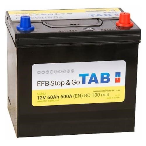 Akumulator Tab Efb Stop-Go 12V 60AH 600A(EN) P+ TAB 212860