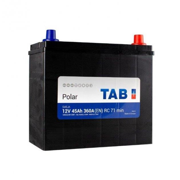 TAB 246845 Battery Tab Polar S 12V 45AH 360A(EN) R+ 246845: Buy near me in Poland at 2407.PL - Good price!