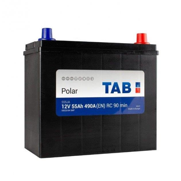 TAB 246855 Аккумулятор Tab Polar S 12В 55Ач 490А(EN) R+ 246855: Отличная цена - Купить в Польше на 2407.PL!