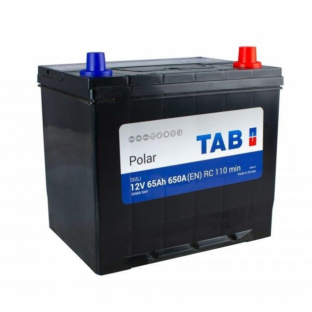 TAB 246865 Battery Tab Polar S 12V 65AH 650A(EN) R+ 246865: Buy near me in Poland at 2407.PL - Good price!