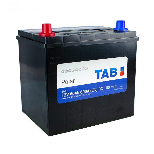 TAB 246960 Battery Tab Polar S 12V 60AH 600A(EN) L+ 246960: Buy near me in Poland at 2407.PL - Good price!