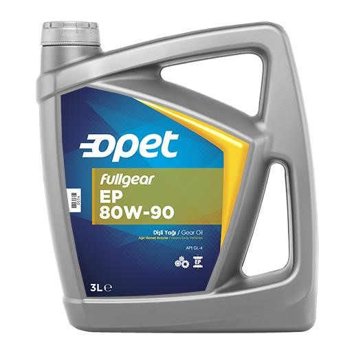 Opet FULLGEAR EP 80W-90 3L Трансмиссионное масло Opet FULLGear EP 80W-90, 3л FULLGEAREP80W903L: Отличная цена - Купить в Польше на 2407.PL!