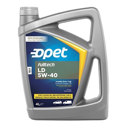 Opet FULLTECH LD 5W-40 4L Моторное масло Opet FullTech LD 5W-40, 4л FULLTECHLD5W404L: Купить в Польше - Отличная цена на 2407.PL!