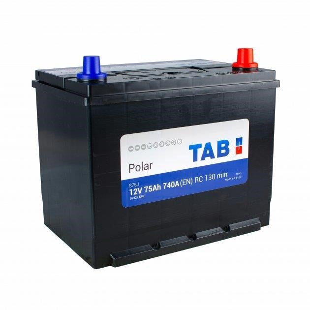 TAB 246875 Battery Tab Polar 12V 75Ah 740A (EN) R + 246875: Buy near me in Poland at 2407.PL - Good price!
