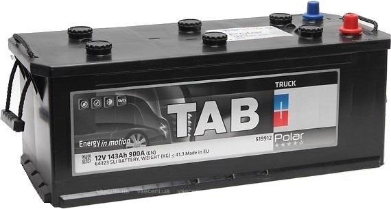 TAB TAB 143 Battery Tab Polar Truck 12V 143AH 900A(EN) L+ TAB143: Buy near me in Poland at 2407.PL - Good price!