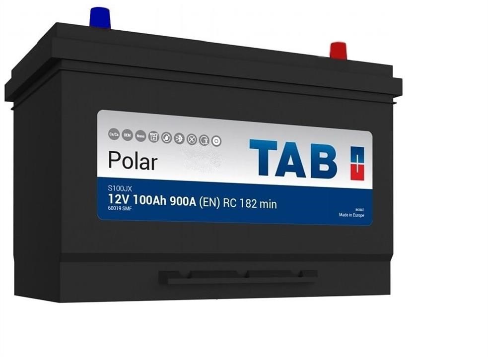 TAB 246002 Battery Tab Polar S 12V 100AH 900A(EN) R+ 246002: Buy near me in Poland at 2407.PL - Good price!