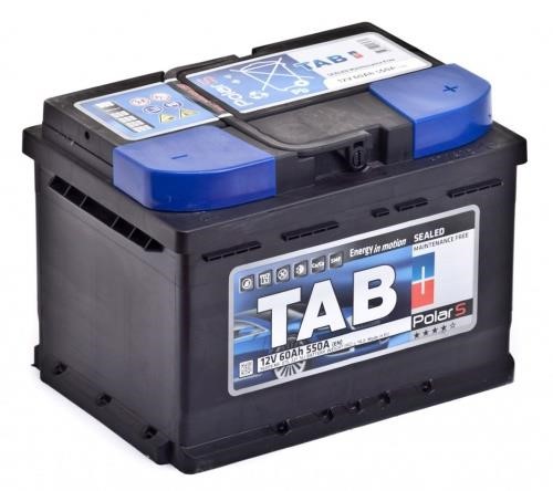 TAB 246060 Battery TAB Polar Blue 12V 60AH 550A(EN) R+ 246060: Buy near me in Poland at 2407.PL - Good price!