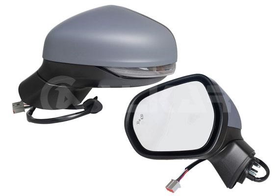 Alkar 6141743 Rearview mirror external left 6141743: Buy near me in Poland at 2407.PL - Good price!