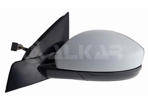 Alkar 9043055 Rearview mirror external left 9043055: Buy near me at 2407.PL in Poland at an Affordable price!
