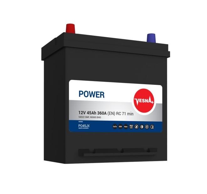 Vesna 235345-9 Battery Vesna Power 12V 45AH 360A(EN) L+ 2353459: Buy near me in Poland at 2407.PL - Good price!