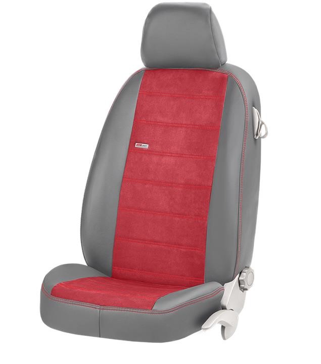 EMC Elegant 34718_A005 Set of covers for Renault Lodgy 7 seats, grey side red center 34718A005: Buy near me in Poland at 2407.PL - Good price!