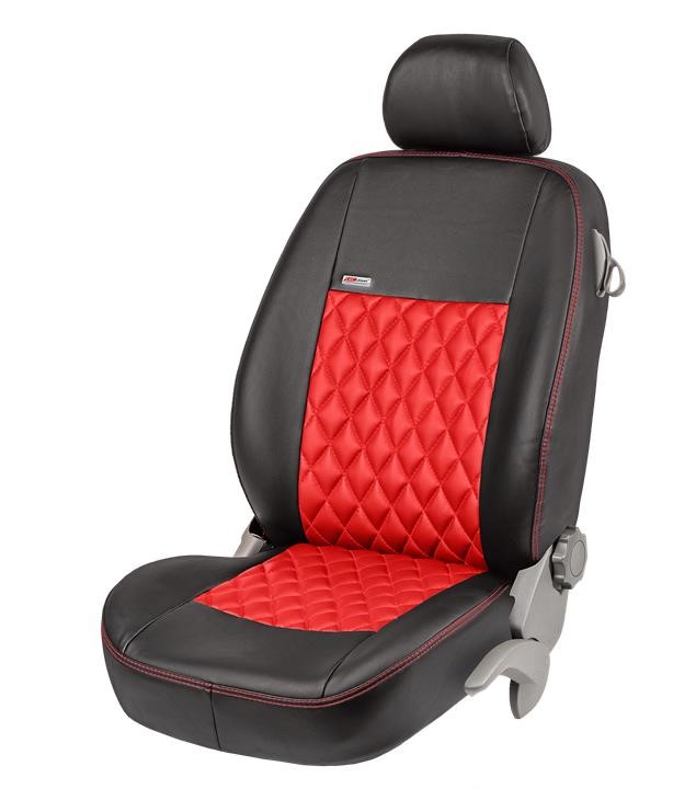 EMC Elegant 29988_EP004 Set of covers for seat cordoba, black with red center 29988EP004: Buy near me in Poland at 2407.PL - Good price!