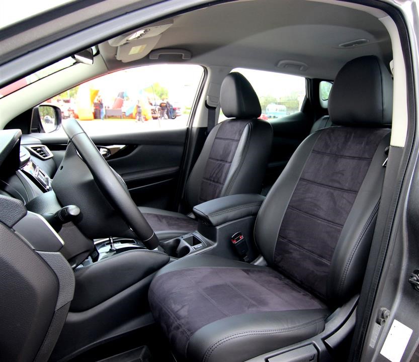 EMC Elegant Satz Abdeckungen für Toyota Corolla, schwarze Seite, beige Mitte – Preis