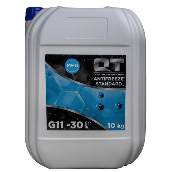 QT-oil QT5533010 Płyn do chłodnic Antifreeze QT MEG EXTRA G11, niebieski -30°C, 10kg QT5533010: Atrakcyjna cena w Polsce na 2407.PL - Zamów teraz!