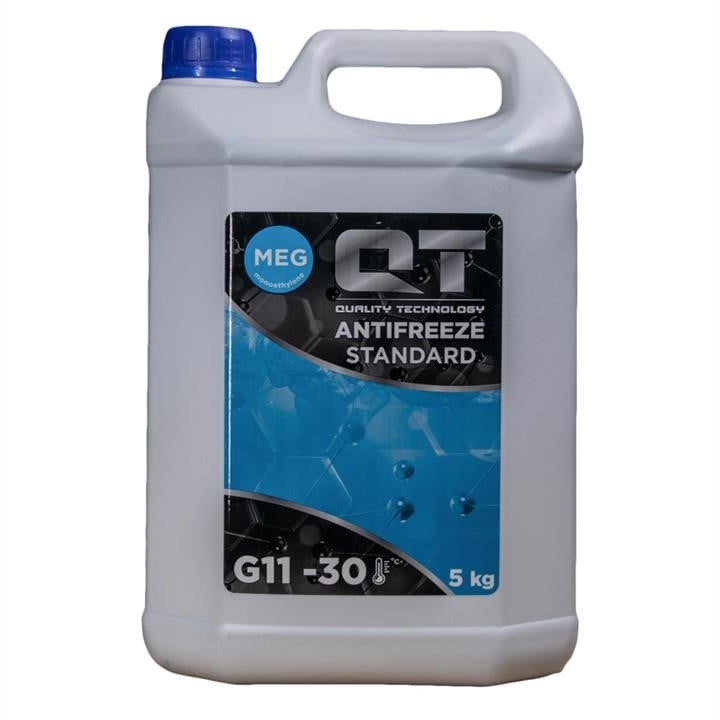 QT-oil QT553305 Płyn do chłodnic Antifreeze QT MEG EXTRA G11, niebieski -30°C, 5kg QT553305: Dobra cena w Polsce na 2407.PL - Kup Teraz!