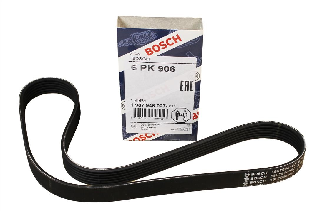Bosch Pasek klinowy wielorowkowy 6PK906 – cena 35 PLN