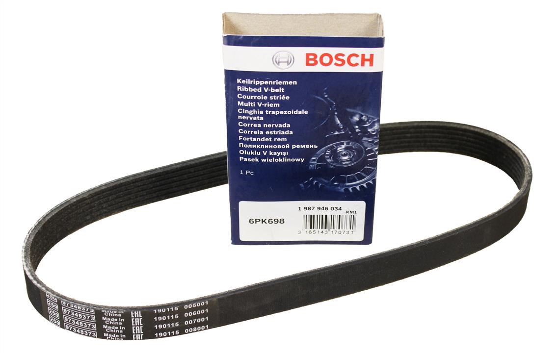 Bosch Pasek klinowy wielorowkowy 6PK698 – cena 23 PLN