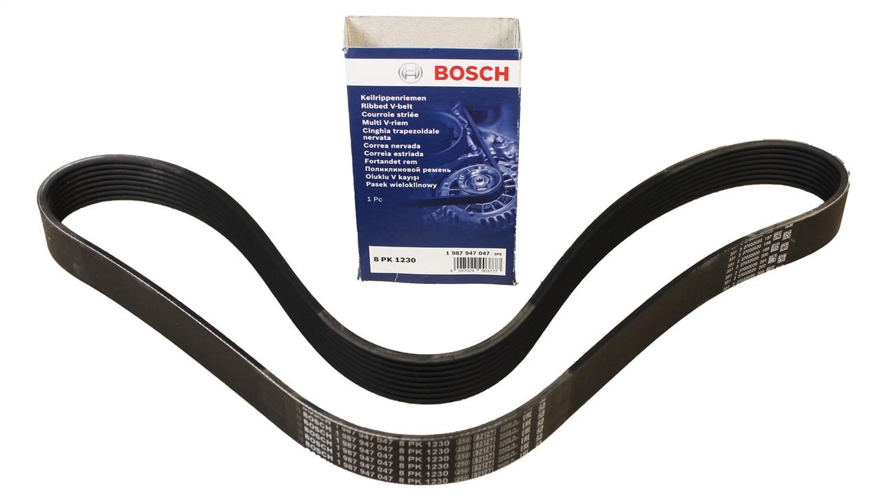 Bosch Pasek klinowy wielorowkowy 8PK1230 – cena 89 PLN