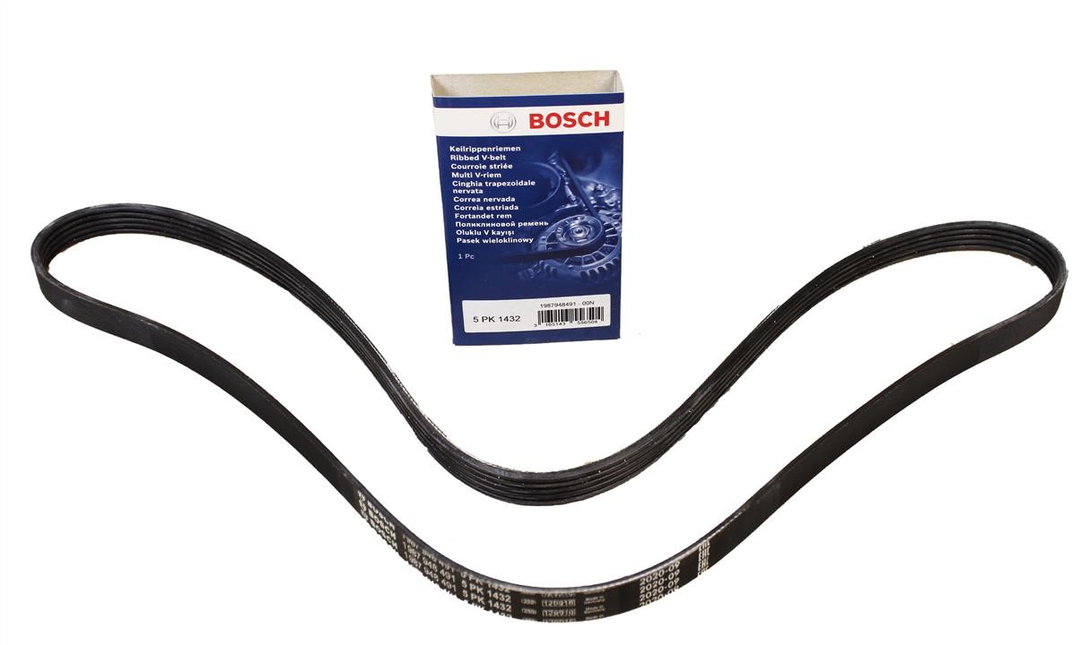 Bosch Ремінь поліклиновий 5PK1432 – ціна 43 PLN