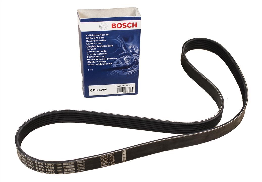Bosch V-ribbed belt 6PK1080 – price 44 PLN