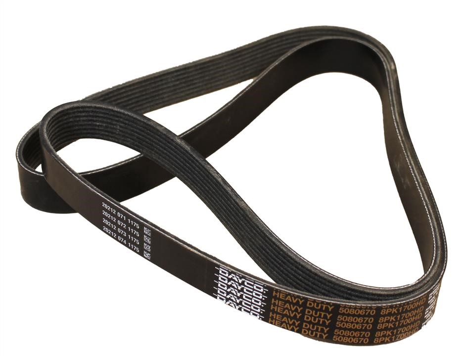 Dayco 8PK1700HD V-ribbed belt 8PK1700 8PK1700HD: Buy near me in Poland at 2407.PL - Good price!