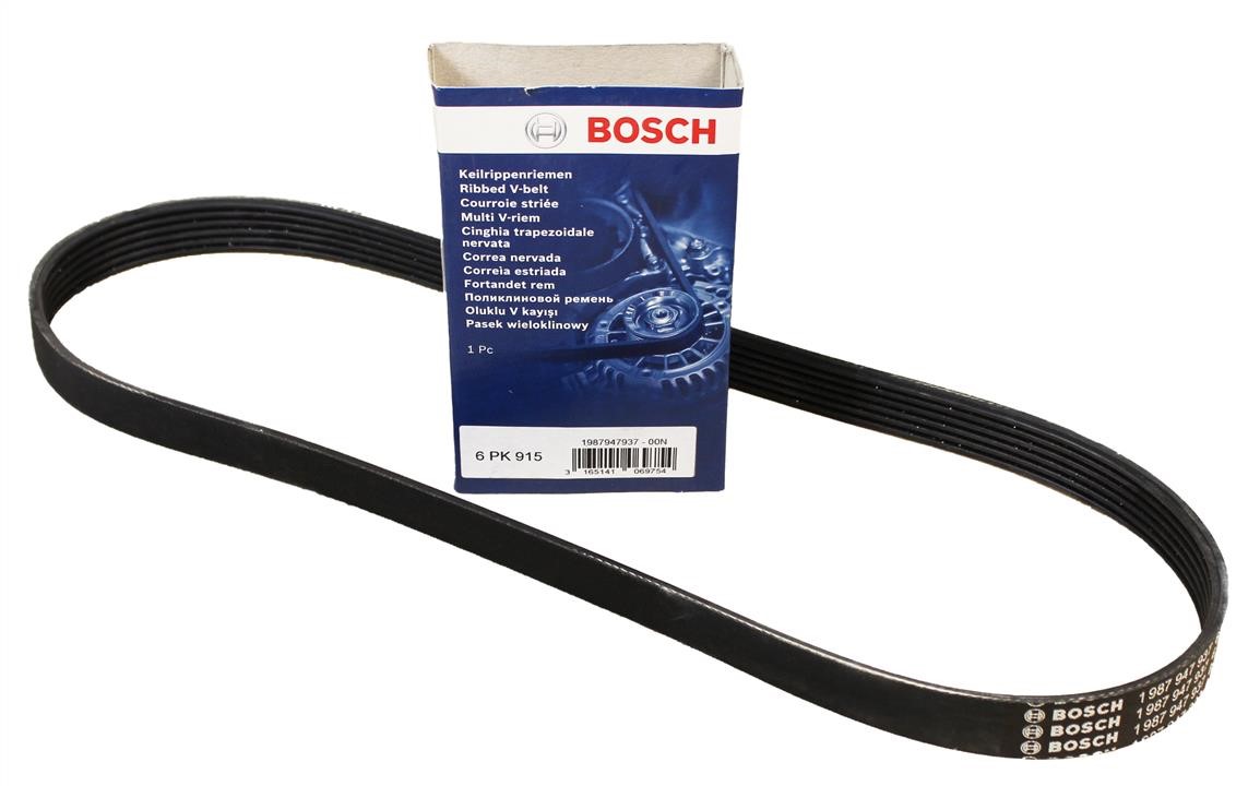 Bosch V-ribbed belt 6PK915 – price 37 PLN