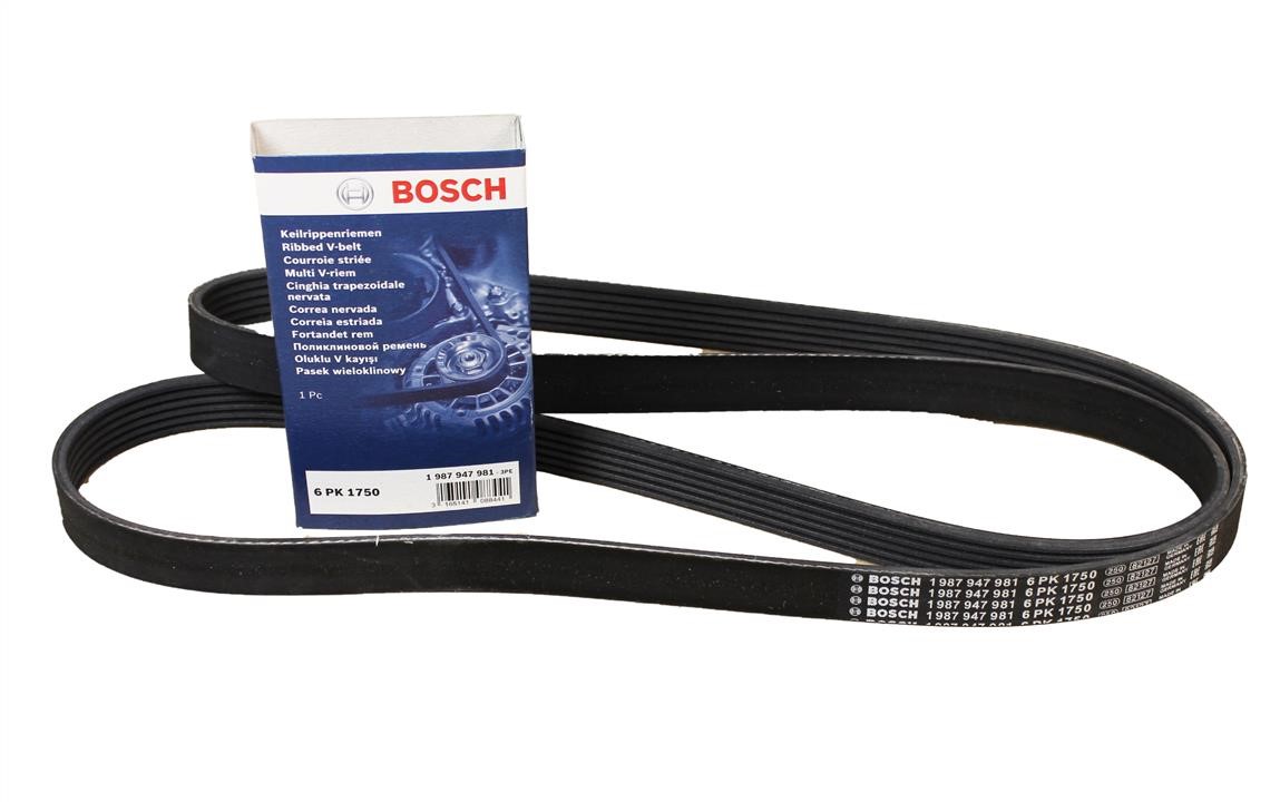Bosch Ремінь поліклиновий 6PK1750 – ціна 48 PLN