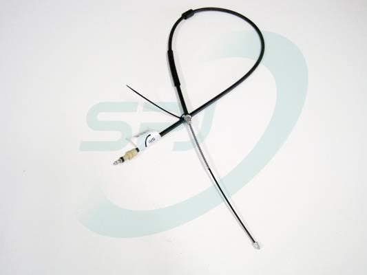 SPJ 906096 Parking brake cable, right 906096: Buy near me in Poland at 2407.PL - Good price!