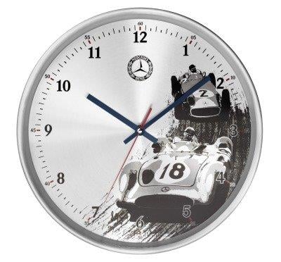 Mercedes B6 6 04 5131 Zegar Mercedes-Benz Wall Clock, Classic, Silver/Blue/Red B66045131: Atrakcyjna cena w Polsce na 2407.PL - Zamów teraz!