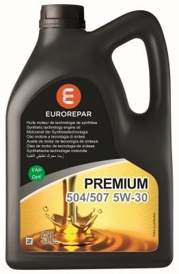 Eurorepar 1635765380 Olej silnikowy EUROREPAR PREMIUM 504/507 5W-30, 5L 1635765380: Dobra cena w Polsce na 2407.PL - Kup Teraz!