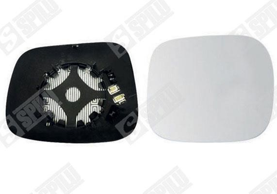 SPILU 15860 Side mirror insert, right 15860: Buy near me at 2407.PL in Poland at an Affordable price!