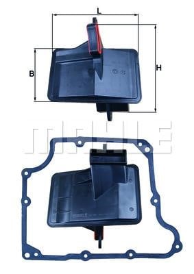 Mahle/Knecht HX 166D Automatic transmission filter HX166D: Buy near me at 2407.PL in Poland at an Affordable price!