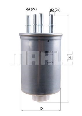 Mahle/Knecht KL 1026 Fuel filter KL1026: Buy near me in Poland at 2407.PL - Good price!