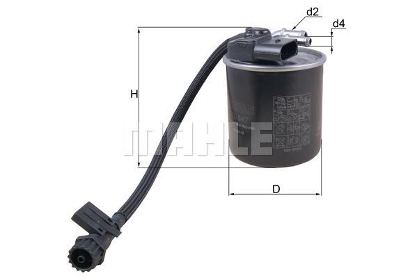 Mahle/Knecht KL 947 Fuel filter KL947: Buy near me in Poland at 2407.PL - Good price!