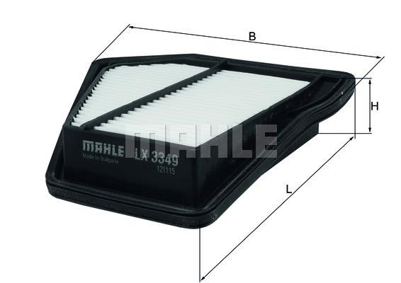 Mahle/Knecht LX 3349 Air filter LX3349: Buy near me in Poland at 2407.PL - Good price!