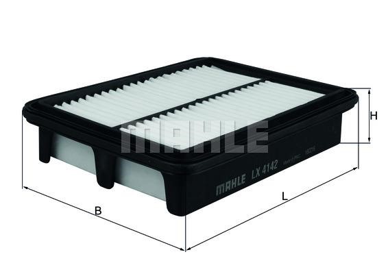 Mahle/Knecht LX 4142 Air filter LX4142: Buy near me in Poland at 2407.PL - Good price!