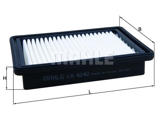 Mahle/Knecht LX 4242 Air filter LX4242: Buy near me in Poland at 2407.PL - Good price!