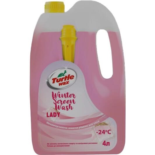 Turtle wax W4049 Winter windshield washer fluid, -24°C, Liquid flame, 4l W4049: Buy near me in Poland at 2407.PL - Good price!
