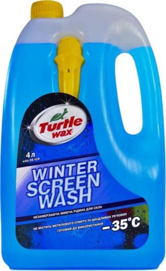 Turtle wax T4044 Winter windshield washer fluid, -35°C, 4l T4044: Buy near me in Poland at 2407.PL - Good price!