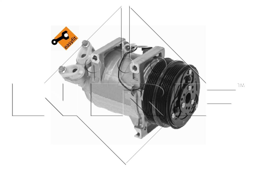 NRF 32492 Compressor, air conditioning 32492: Buy near me in Poland at 2407.PL - Good price!