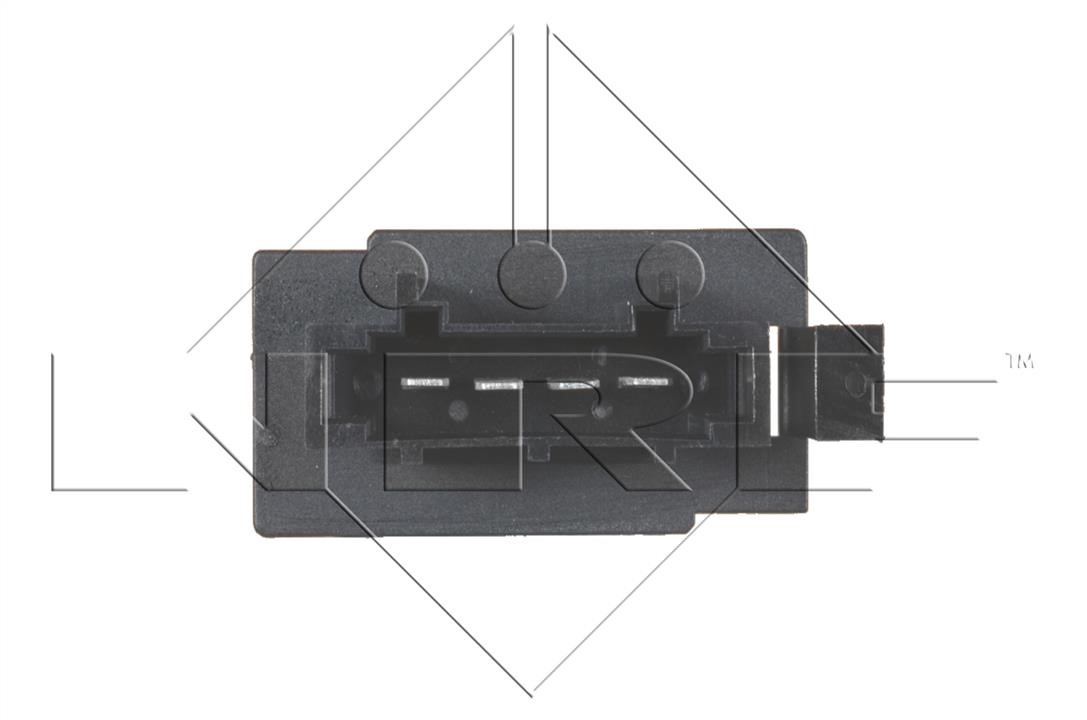 NRF Резистор електродвигуна вентилятора – ціна 85 PLN