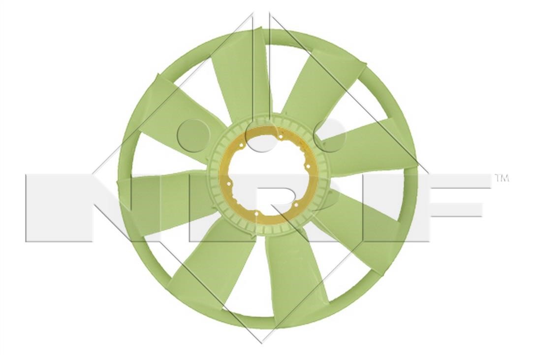 NRF 49851 Fan impeller 49851: Buy near me in Poland at 2407.PL - Good price!