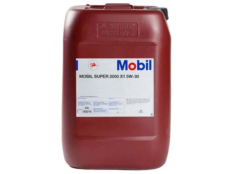 Mobil 155316 Engine oil Mobil Super 2000 X1 5W-30, 20L 155316: Buy near me in Poland at 2407.PL - Good price!