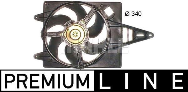 Mahle/Behr CFF 286 000P Hub, engine cooling fan wheel CFF286000P: Buy near me in Poland at 2407.PL - Good price!