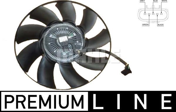 Mahle/Behr CFF 476 000P Hub, engine cooling fan wheel CFF476000P: Buy near me in Poland at 2407.PL - Good price!