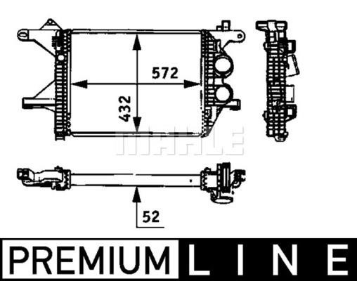 Mahle/Behr CI 94 000P Chłodnica powietrza doładowującego (intercooler) CI94000P: Dobra cena w Polsce na 2407.PL - Kup Teraz!