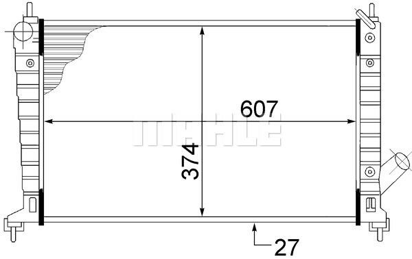 Купить Mahle&#x2F;Behr CR1511000S – отличная цена на 2407.PL!